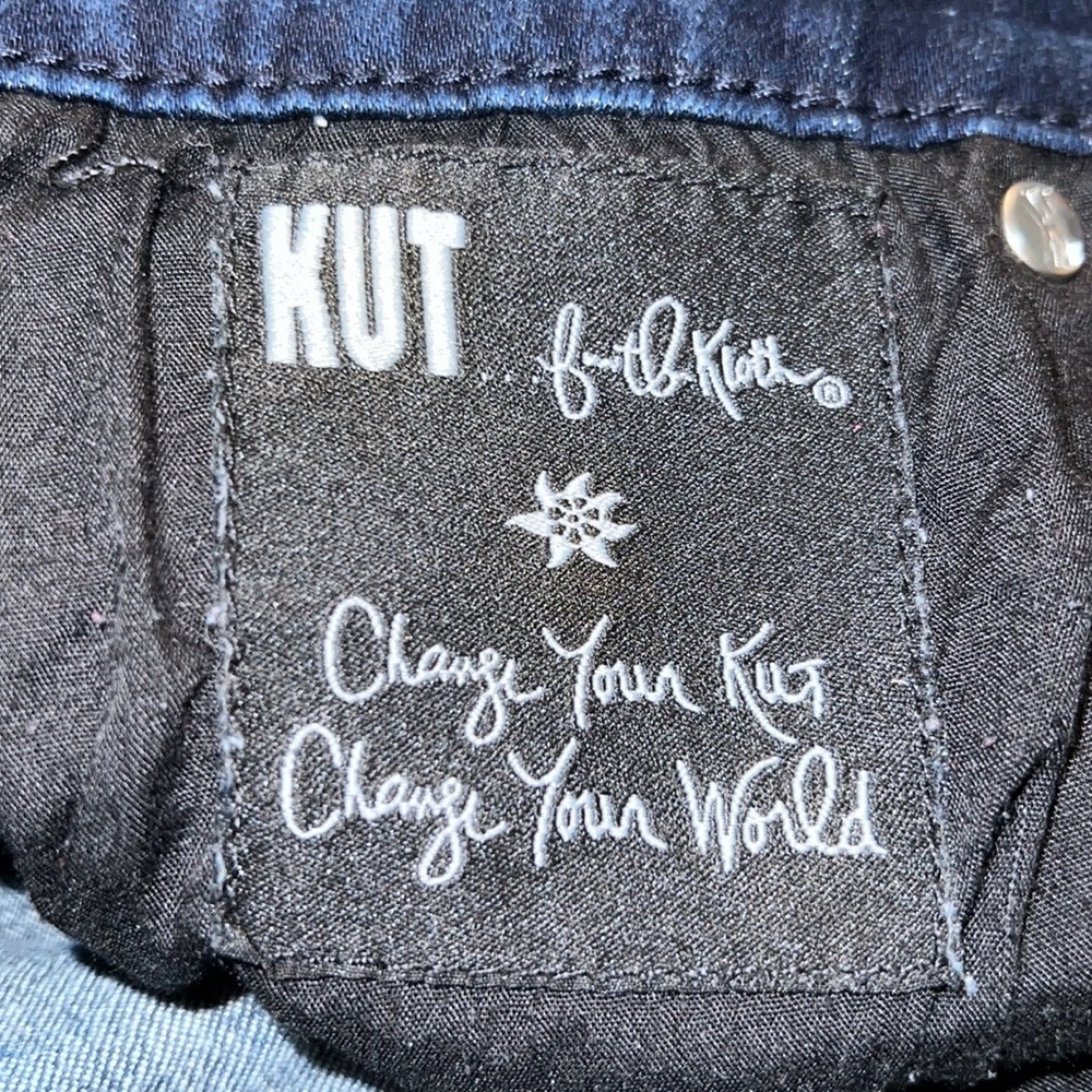Kut From the Kloth Denim Capris Size 8 - Picture 5 of 7